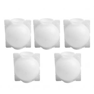 1/2/5pcs Plant Rooting Ball Grafting Enracinement Growing Box Breeding Case Pour Jardin Blanc,5PCS,Grand - Neuf