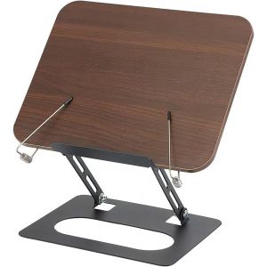 Support De Livre De Cuisine Pour Lire Mains Libres,Porte-Livre De Recette Pour Présentoir,Support Pliable En Bois Pour Manuels Scolaires/Feuilles De Musique/Tablette - Neuf