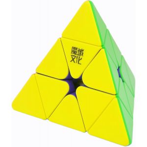 MoYu Weilong Maglev 3 x 3 Pyramide magn&eacute;tique Magic Speed Puzzle moyu 3 x 3 x 3 cm Maglev Pyraminx sans autocollant 3 x 3 cubes - Neuf