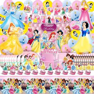 ChicSlick-Anniversaire Princesse, Decoration Princesse Ballon, Princesse Foil Ballons, Toile De Fond Anniversaire Princesse, Deco Princesse Anniversaire Ballon, Fournitures De Fête Princesse[X1085] - Neuf