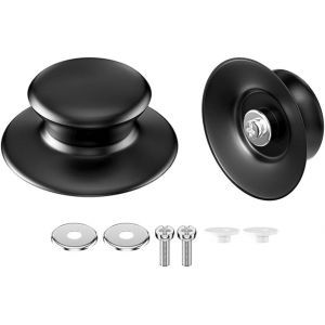 2 Pi&egrave;ces Casserole Couvercle Boutons Boutons De Couvercle De Pot Ustensiles De Cuisine Remplacement Boutons Universelle Bouchons Poign&eacute;es De Rechange - Neuf
