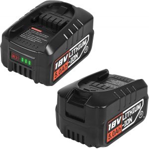 SUBZONAL-2 Batteries de Rechange Li-ION 18 V 5,0 Ah pour Bosch PBA/PSB/PSR - Batterie Haute capacit&eacute; Compatible avec Les appareils Bosch pour la Maison et Le Jardin - Neuf