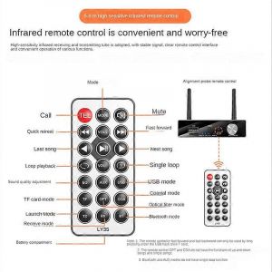 &Eacute;metteur-r&eacute;cepteur Bluetooth coaxial &agrave; fibre optique HIFI Audio AUX - Neuf