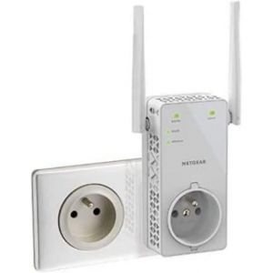 ChenQuanSarl-Répéteur Wifi (Ex6130), Amplificateur Wifi Ac1200, Wifi Booster, Jusqu'À 90M² Et 20 Appareils, Repeteur Wifi Puissant , Pr De Courant Intégrée, Compatible Toutes Box - Neuf