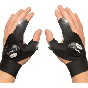 Gants De Lampe De Poche Led Mains Libres - Parfaits Pour Les Aventures Nocturnes, Cadeau Unique Pour Toutes Les Occasions ! - Neuf