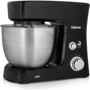 Robot P&acirc;tissier Mx-4830 Noir - 3,5 L - 700 W - 6 Vitesses & Fonction Pulse - Batteur, Fouet Et P&eacute;trin - Neuf