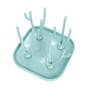 &Eacute;gouttoir &Agrave; Biberons Haut De Gamme : Mat&eacute;riau Pp S&ucirc;r, &Eacute;gouttage Efficace, Rangement &Eacute;cologique Et &Eacute;l&eacute;gant Pour Biberons Et Accessoires. - Neuf