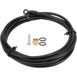 Kit De Tuyau De Frein De Vélo,2m Cable Frein A Disque Hydraulique Vtt Kit De Flexibles De Frein Cable Frein Vélo Frein Huile Tube Velo Tuyau De Frein Hydraulique De Vélo Pour Slx/Xt/Vtt.[I416] - Neuf