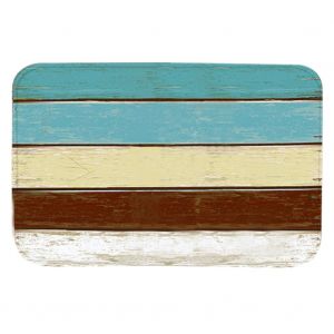 Hjlian Tapis De Porte Antiderapant En Polyester Pour Salle De Bain, Salon, Table De Chevet (M) - Neuf
