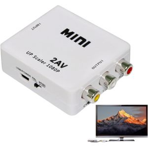 Convertisseur vidéo,Adaptateur AV,Adaptateur Audio vidéo AV-Adaptateur de Capture vidéo,Connexion de Port AV Transparente,convertisseur Ancien téléviseur - Neuf