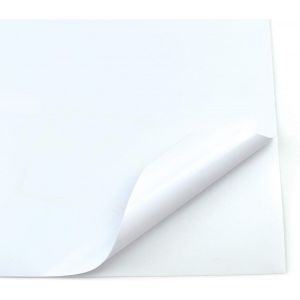 Evergreen Goods 10 Sheets A4 Self Adhesive Vinyl Waterproof Matte Gloss Self Adhesive Self Adhesive Vinyl For Cutting Machines - White Gloss - Neuf