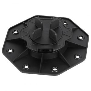 30pcs Plots r&eacute;glables 19-28mm Plot pour dalle r&eacute;glable Pour pierre et carrelage Noir - Neuf