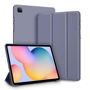 Coque En Silicone Pour Tablette Samsung Galaxy, Pour S6 Lite 10.4 Tab A9 A8 A7 S7 S8 S9 Et Plus Fe, Fonction Veille Et Réveil Automatique Intelligente Tab A9 Plus 11in-Bleu - Neuf