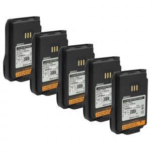 vhbw 5x Batterie compatible avec Hytera PD662, PD660 UL913, PD665, PD662G, PD666, PD680 CQST radio talkie-walkie (2500mAh, 7,2V, Li-ion) - Neuf