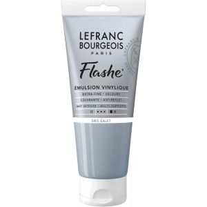 Flashe Acrylique Tube 80ml Gris Galet - Neuf