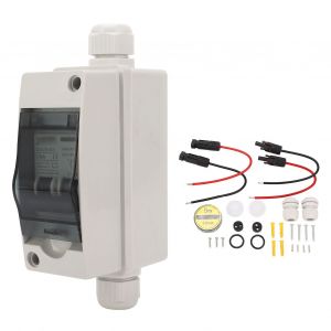 XYONG Disjoncteur solaire PV 25 A avec boitier electrique IP65 12-400 V CC 90-400 V CA - Neuf