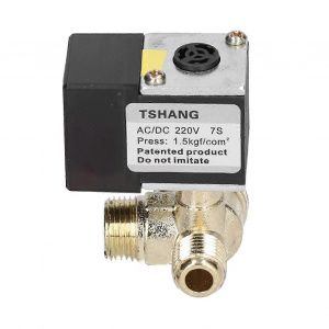 Électrovanne électrique Retard silencieux pour Accessoires de pompe de compresseur d'air OTS AC / DC 220V - Neuf