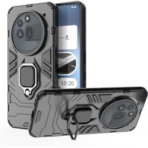 Case For Nothing Phone (3a) Pro,[360&deg; Rotating Stand] [5 Times Military Grade Anti-Fall Protection] Pc And Tpu Case,Black - Neuf