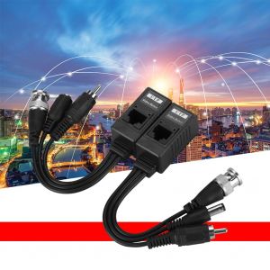 Transmetteur triple paire torsadee combine anti-brouillage haute qualite pour video - Neuf