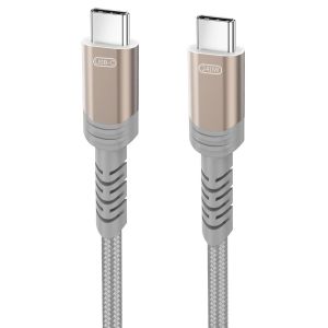 KALANKA-C&acirc;ble USB C vers USB C Court 0.5M, 240W 100W 60W Premium C&acirc;ble USB Type C Charge Rapide avec Marqueur Tresse Data Sync Audio pour iPhone 17 16 16e Galaxy S25 iPad MacBook Ordinateur Portable - Neuf
