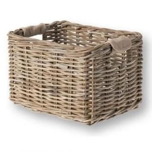 Panier de rangement - BASIL - Dorset - Osier - Fixation sur porte-bagages - 45 x 33 x 31 cm - Neuf