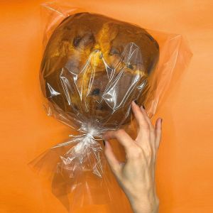 Sacs Alimentaires 20 Pièces Avec Fermetures Métalliques-40 X 48 Cm,Sacs Alimentaires Transparents,Sacs Pour Emballer Panettone,Colomba,Biscuits,Gâteaux,Pain-Grands Sacs Alimentaires - Neuf