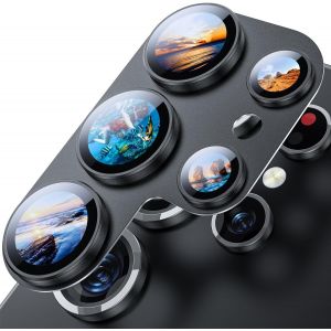 JGD-Protection d'appareil photo pour Samsung Galaxy S25 Ultra &iquest; Ultra HD 9H Film de protection d'&eacute;cran en verre blind&eacute; r&eacute;sistant aux rayures Space Titanium Protection contre les chutes de qualit&eacute; - Neuf