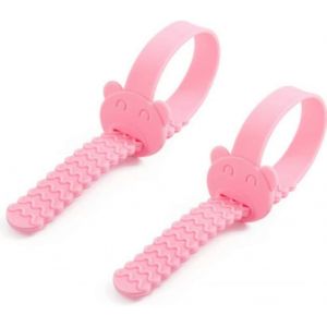 Portable 2 Pcs Siège De Toilette Lèveurmatériau Silicone Poignée De Siège De Toilette Fournitures Portables Réglables Utilisation Répétée S'adapter À N'importe Quelle Toilette Propre - Neuf