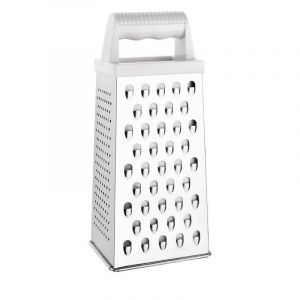 R&acirc;pe Manuelle 4 Faces En Inox - Vogue - Neuf