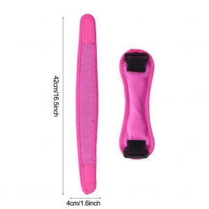 Genouillere De Sport Professionnelle Pour Basket-Ball, Protection De La Rotule, Ceinture De Soutien Du Genou, Sangle Rose Rouge - Neuf