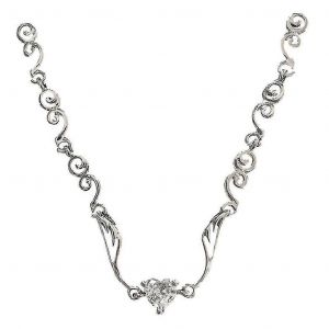 Ailes D'ange Coeur Collier Ras De Cou Irrégulier Collier En Cristal Bijoux De Mode - Neuf