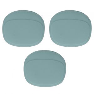 3PCS étui de transport de protection d'écouteur Portable Mini pochette d'écouteur de stockage en silicone pour la maison vert - Neuf