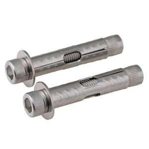 Boulon D'Expansion M8x60mm, En Acier Inoxydable 304 D'Extension Visser Les Boulons, Les Vis &Agrave; Six Pans Creux T&ecirc;te D'Ancrage Pour B&eacute;ton, M6 M8 M10 M12 Compatible - Neuf