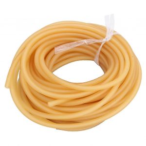 Bande &Eacute;lastique En Latex Naturel De 10 M Pour La Survie De La Chasse Au Camping En Plein Air,Tube Jaune Extensible Durable - Neuf