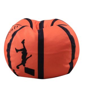 Sac De Rangement Pour Ballons De Sport, Grande Capacité, Pour Jouets En Peluche, Imprimé Pouf-C - Neuf
