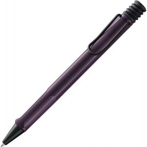 safari violet blackberry-Stylo à bille avec zone de préhension ergonomique et largeur de trait M-pour une écriture longue et agréable-en plastique ASA robuste-avec mine M 16 en noir - Neuf