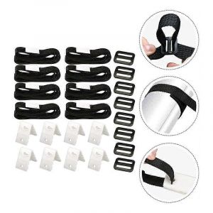 Kit de sangles de fixation de bobine de couverture solaire de piscine creusée Couverture de couverture solaire Reels St - Neuf