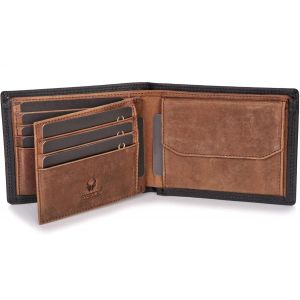 KGABERY-Zurich Wallets,Vintage Black And Brown,Wallet - Neuf