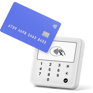 JEXNOVASHOP-Solo Lite Terminal de Paiement Mobile, Lecteur de Carte sans Contact avec Application Mobile, Compatible Cartes Bancaires et Paiements Num&eacute;riques - Neuf