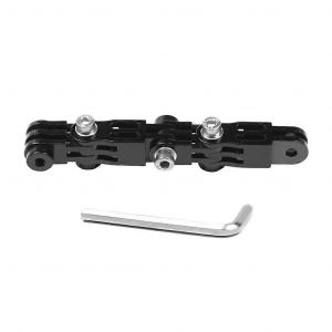 Alliage d'aluminium Bras de réglage à trois voies Adaptateurs Supports Connecteur de montage Accessoires de photographie pour Hero 10 9 8 Max 7 6 - Neuf