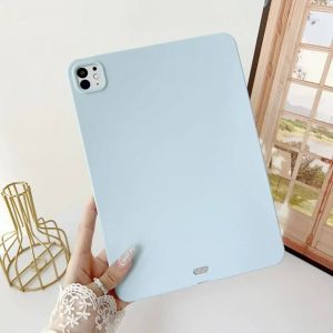 Coque En Tpu Souple Ultra Fine Pour Ipad A16 11e Air7 13 11 2025 M3 Air 6 5 4e 3pro 10e 10.9 10.2 9.7 Mini 7,Housse De Tablette Antichoc.Ice Blue.Ipad 10.2 9th 8th - Neuf