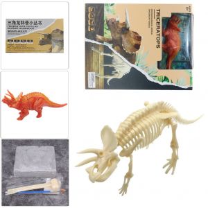 Volant d'inertie FK211B, jouet educatif pour enfants, modele animal realiste, dragon triangulaire simule (2 en 1) - Neuf