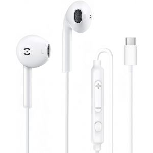 KALANKA-Ecouteur USB C TH9, écouteurs Filaire Type c avec câble Type C avec mic Compatible avec iPhone 15 16 17 iPad, Samsung Galaxy S25 S24 S23 A55 A53, Pixel, Xiaomi, Honor, Oppo Vivo - Neuf