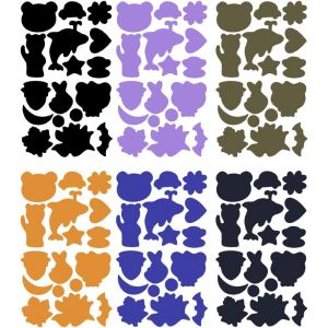 Yemaesre-6 Feuilles De Kit De Réparation De Patchs Pour Doudoune, Patchs En Nylon, Tissu Autocollant, Plusieurs Couleurs De Patchs Pour Doudoune, Réparation Pour Vestes, Vestes, Vêtements D'extérieur - Neuf