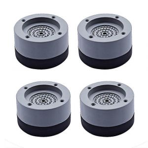 Patins Anti-Vibrations Pour Machine &Agrave; Laver, Lot De 4 Pieds - Neuf