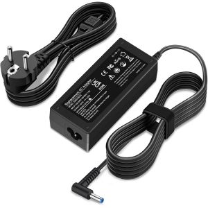 KALANKA-65 W 19,5 V 3,33 A Chargeur Compatible avec HP Chromebook 14, 13, 11 Series Notebook PC Pavilion x360 s&eacute;rie 15, 17 Stream 11, 13, 14, 15 Portable PC Alimentation Adaptateur - Neuf