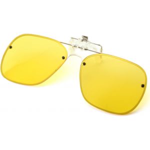 Clip Solaire Pour Lunettes De Vue, Clip Lunettes De Soleil Polarisées Pour Femme Homme Lunettes De Soleil Flip Up Anti Reflet Uv400, 56mm - Neuf