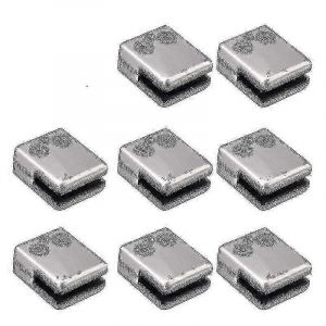 Pince à verre,paquet de 8 pince carrée en acier inoxydable 6-8mm pince en verre support dos plat - Neuf