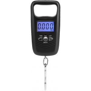 Balance à bagages,échelle suspendue numérique LCD de 50 kg Échelles de crochet de poche électronique avec rétroéclairage - Neuf