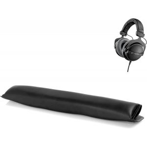 KALANKA-Coussin d'arceau Compatible avec Beyerdynamic DT770 Pro/DT880 Pro/DT990 Pro/Custom One Pro Headphones Arceau de Rechange en Cuir Doux - Neuf